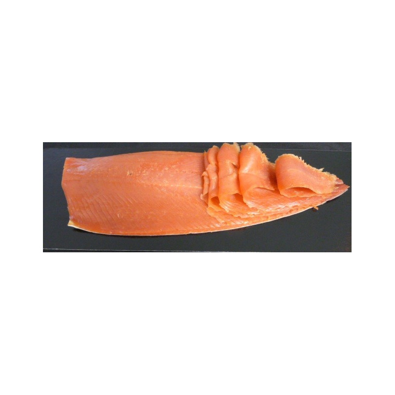 saumon sauvage Argenté d'Alaska fumé - filet 800 gr tranché - 79.20