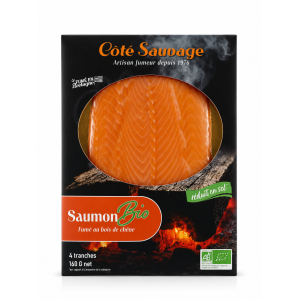 Saumon bio fumé 4tranches...