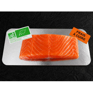 Saumon Bio pavé frais sans...