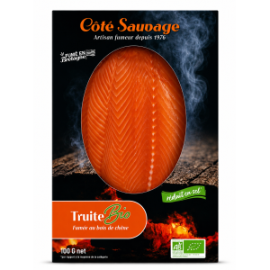 Truite bio fumée Bretagne-...
